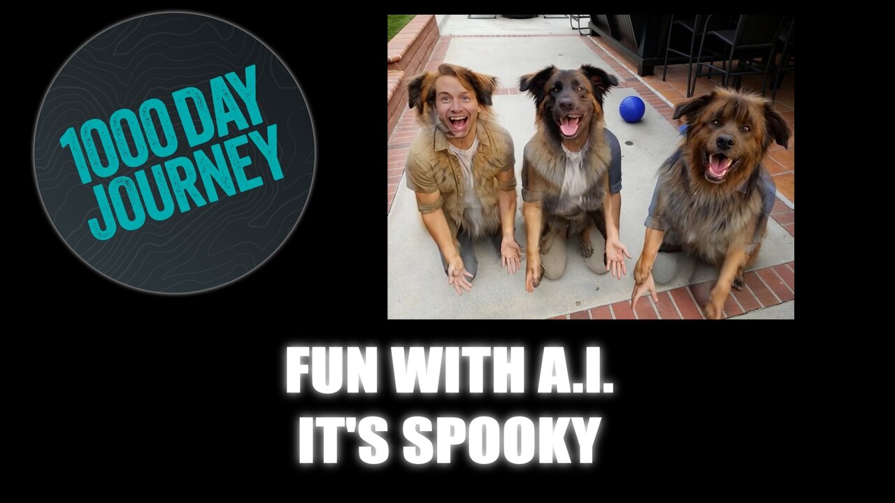 1000 Day Journey 0825 Fun with A.I. Kind of Scary but its Here to Stay