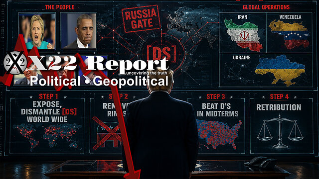 Ep 3913b - Step 1,RINOs Removed, Step 2,Destroy The D’s In Midterms, Leverage, Step 3,Retribution