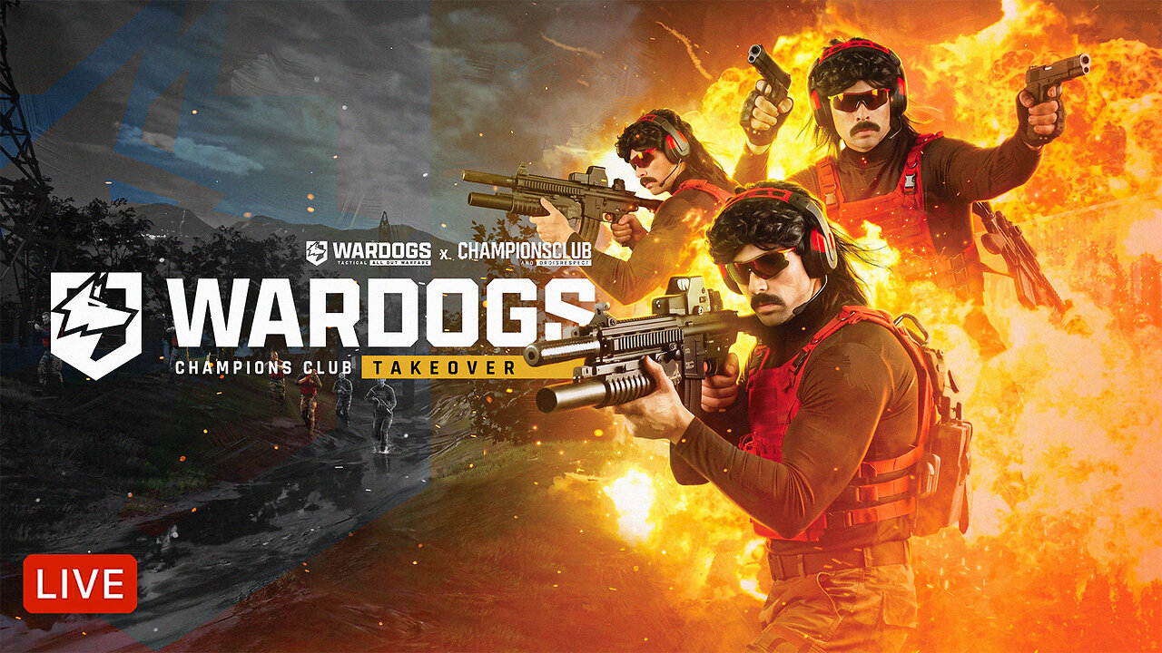 🔴DR DISRESPECT - WARDOGS - CHAMPIONS CLUB VS EVERYBODY thumbnail