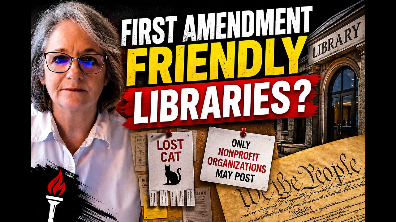 First Amendment Friendly Libraries? - Clear Sightings with Lynne Taylor