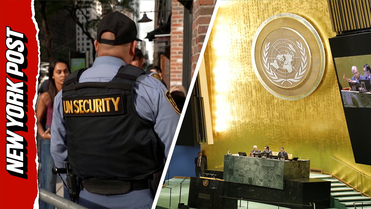 Heavy Security Tightens Around UN As World Leaders Arrive In NYC For Annual Gathering thumbnail