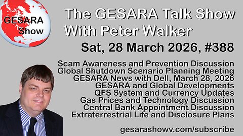 2026-03-28 GESARA Talk Show 388 - Saturday