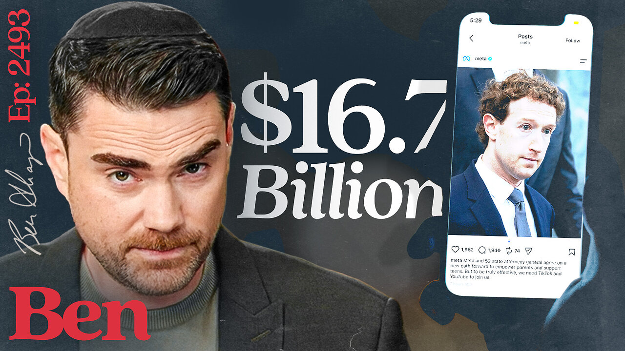 Ep. 2493 - Meta Just Paid $16.7 Billion for Harming Kids thumbnail