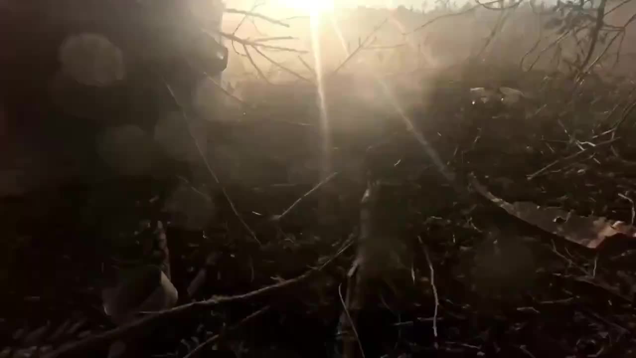 π₯ Quad bike Russian riders filmed the moment an FPV drone hit them, Donetsk region.