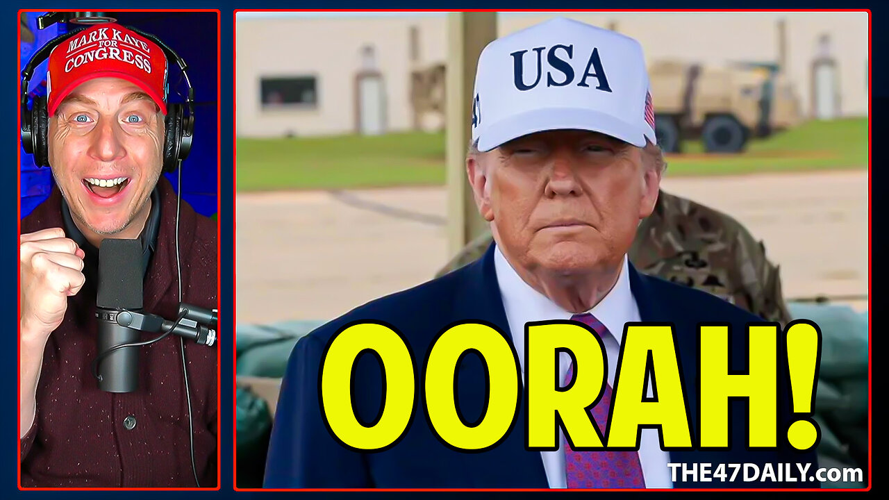 Heres What Happened When TRUMP Yelled OORAH To A Group of Marines