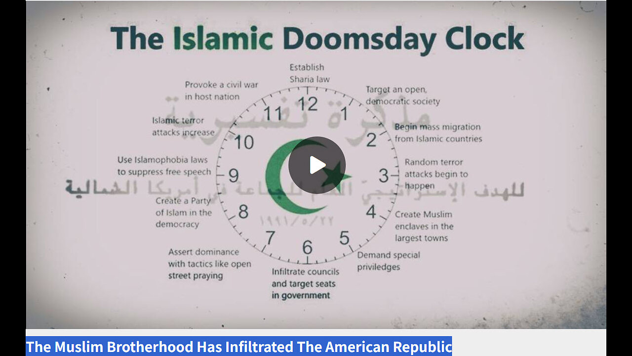 ISLAMIC INFILTRATION TAKEOVER of AMERICA!