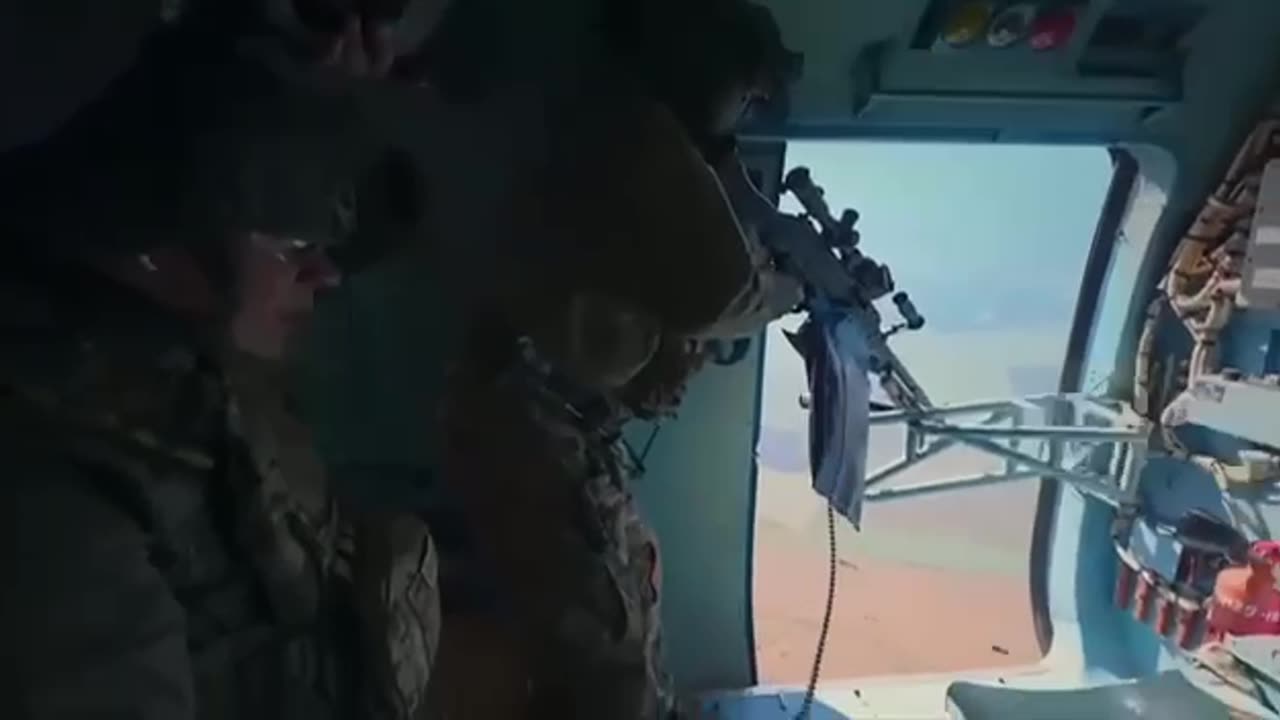 π Ukrainian Mi-8 helicopter operation on Shahed