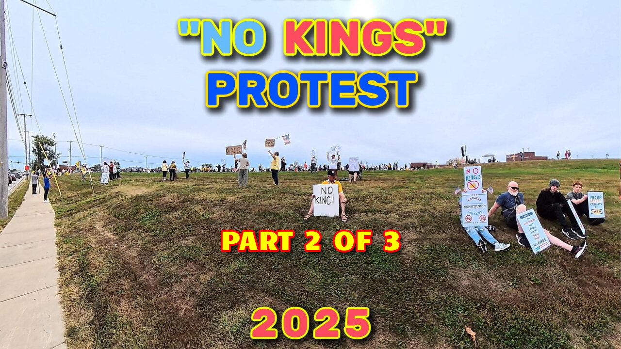 No Kings Clown Show Protest - Part 2 of 3 - October 18th, 2025 - At JCCC in Overland Park, Kansas