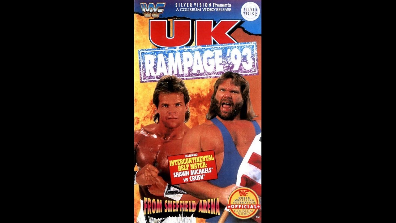 WWF U.K. Rampage 93 VHS (1993) - Coliseum Video