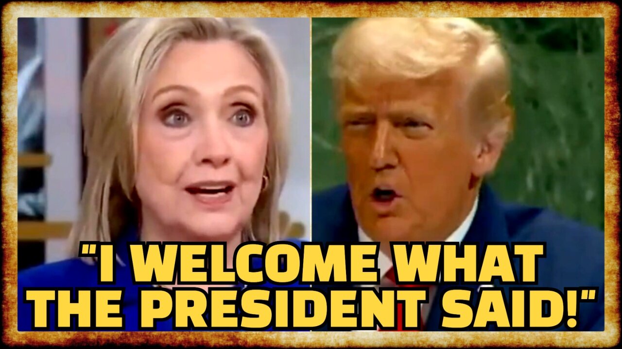 Hillary APPROVES of Trumps 180 on Ukraine