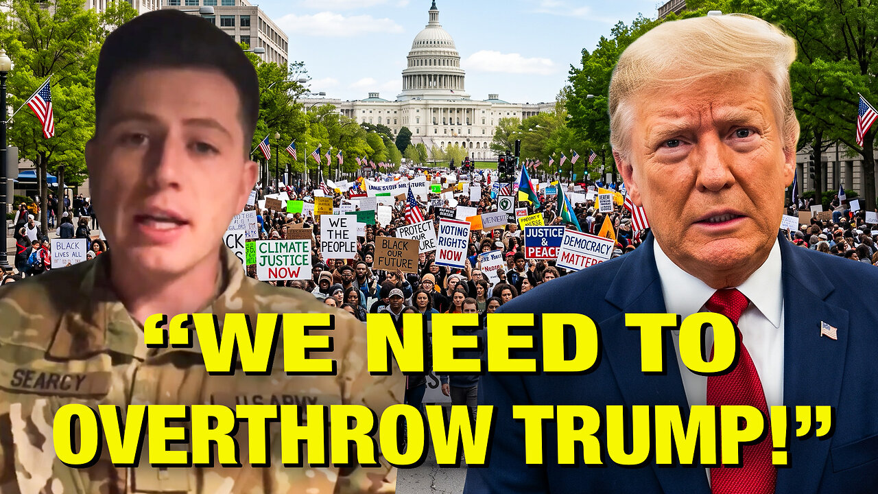 U.S. Soldier Calls For Americans To OVERTHROW Trump Administration!
