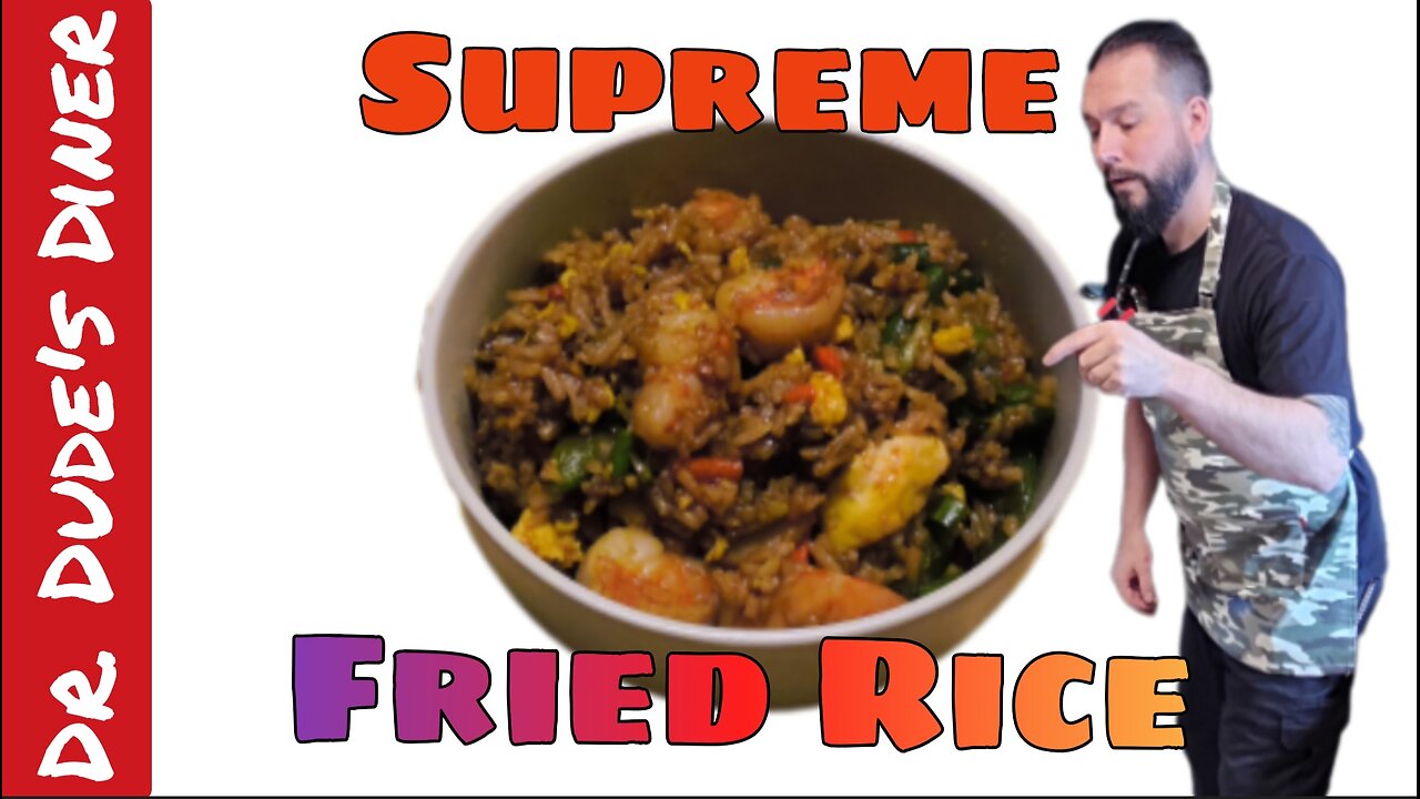 Small Fried Rice Cups Supreme Soy Sauce Fried Rice