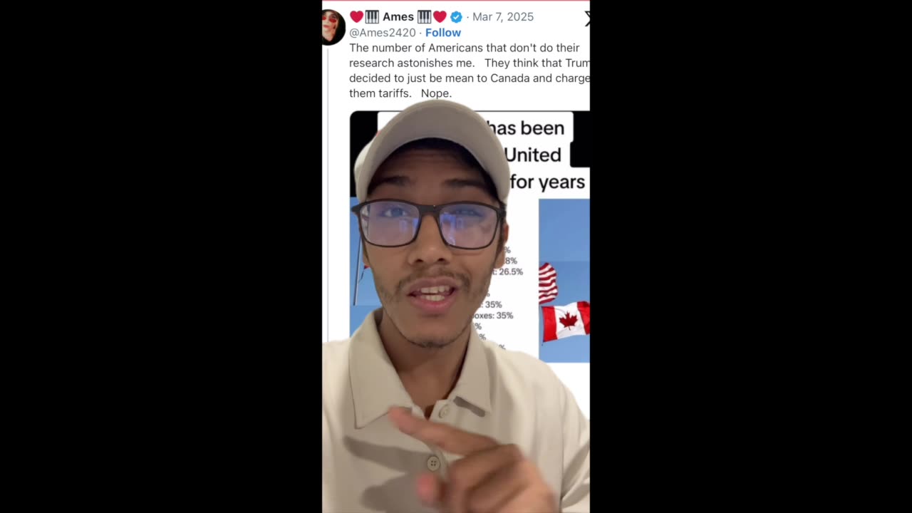 π’ ALI REACTS: President Trump Calls Out Canada