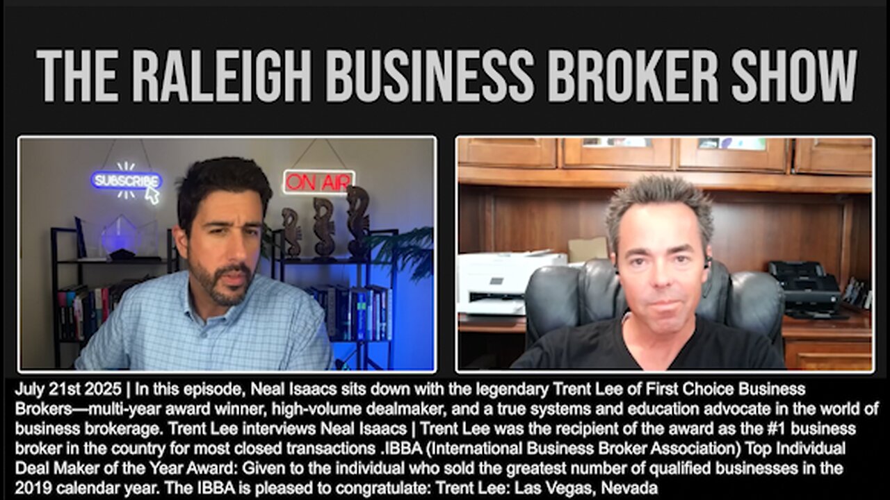 Business Broker Industry | What Does the #1 Business Broker In The Country, Say About Clay Clark? Clay Clark, He Will Take Businesses & Help Them Build Systems, Processes...Books, Podcasts, Training, I Love His Stuff. - Trent Lee