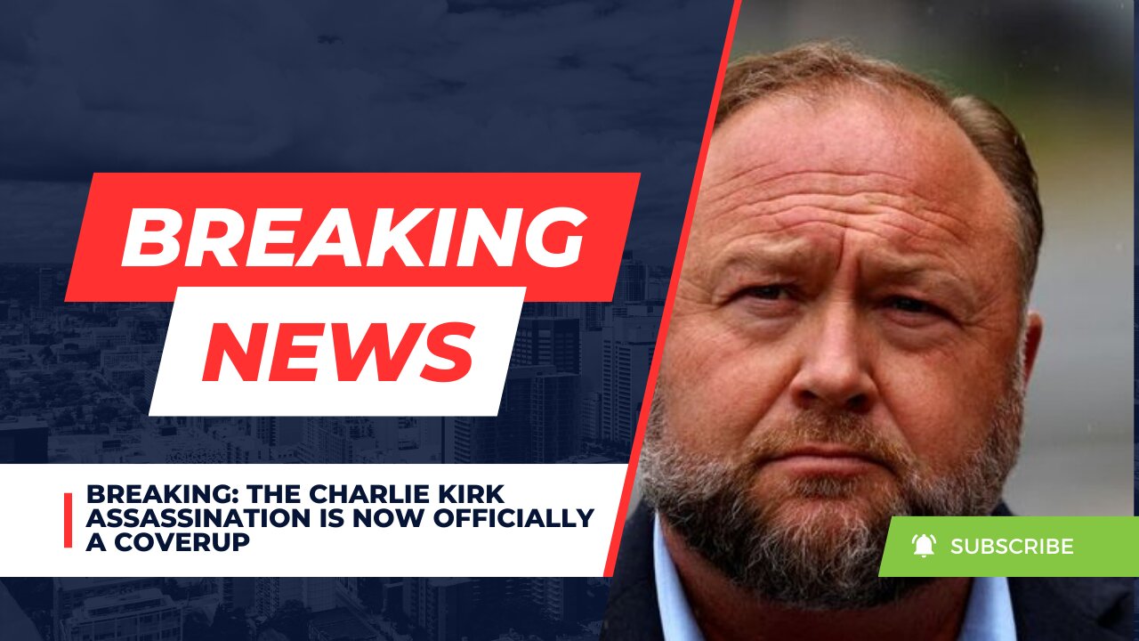 Breaking: The Charlie Kirk Assassination is Now Officially A Coverup
