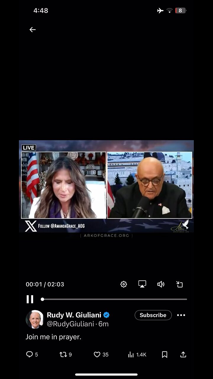 Amanda Grace : Rudy Giuliani