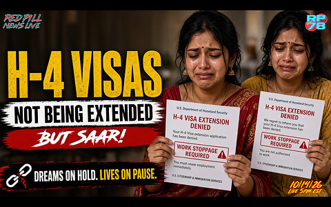 Spouses Targeted Next - H-4 Visa Rule Change on Red Pill News Live thumbnail