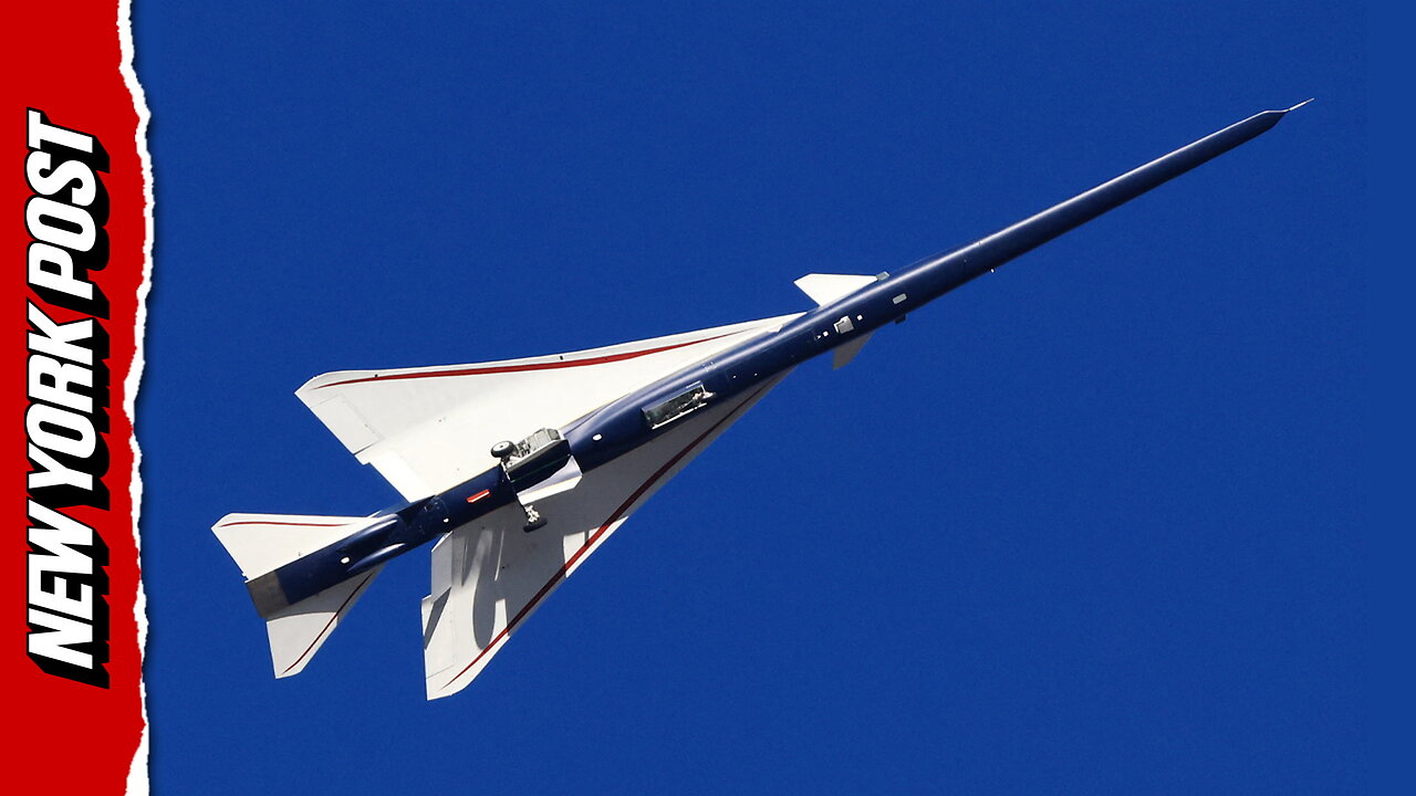 NASAs quiet supersonic jet hits 925 mph in first historic flight