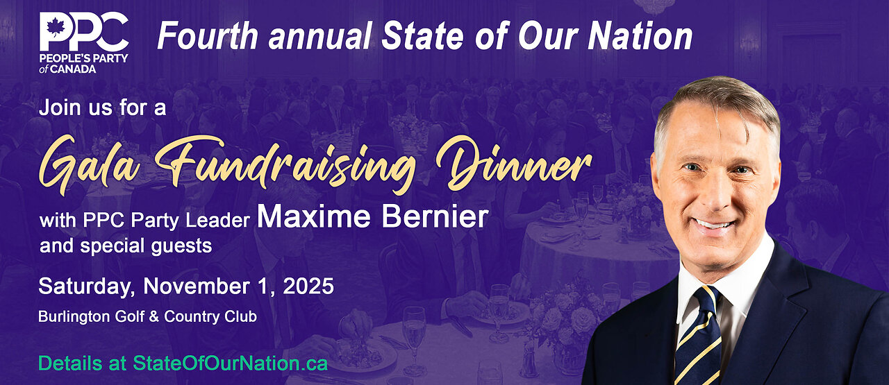 People’s Party of Canada “State of Our Nation” Gala