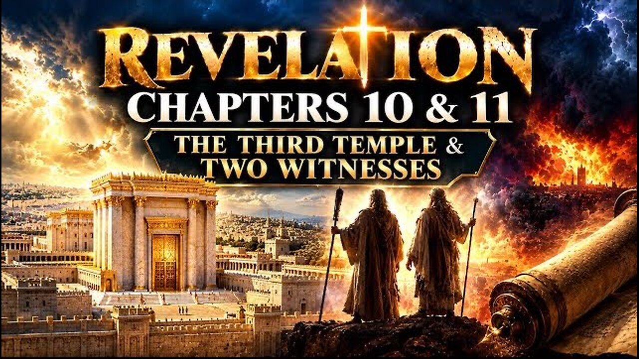 Revelation 10 & 11 | Third Temple, Two Witnesses & One Mighty Angel ...