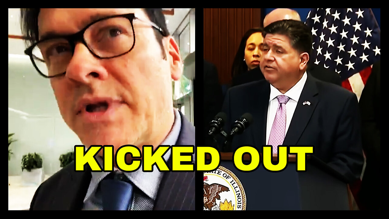 Chicago Reporter KICKED OUT Of Illinois Governors Press Conference
