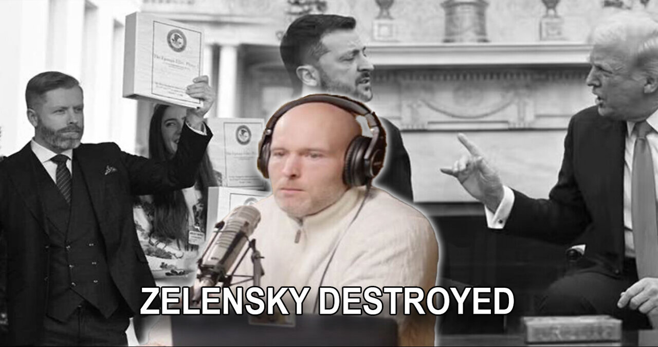 Zelensky Got WRECKED by Trump but Dont Let This Distract You from What Happened with Epstein Files