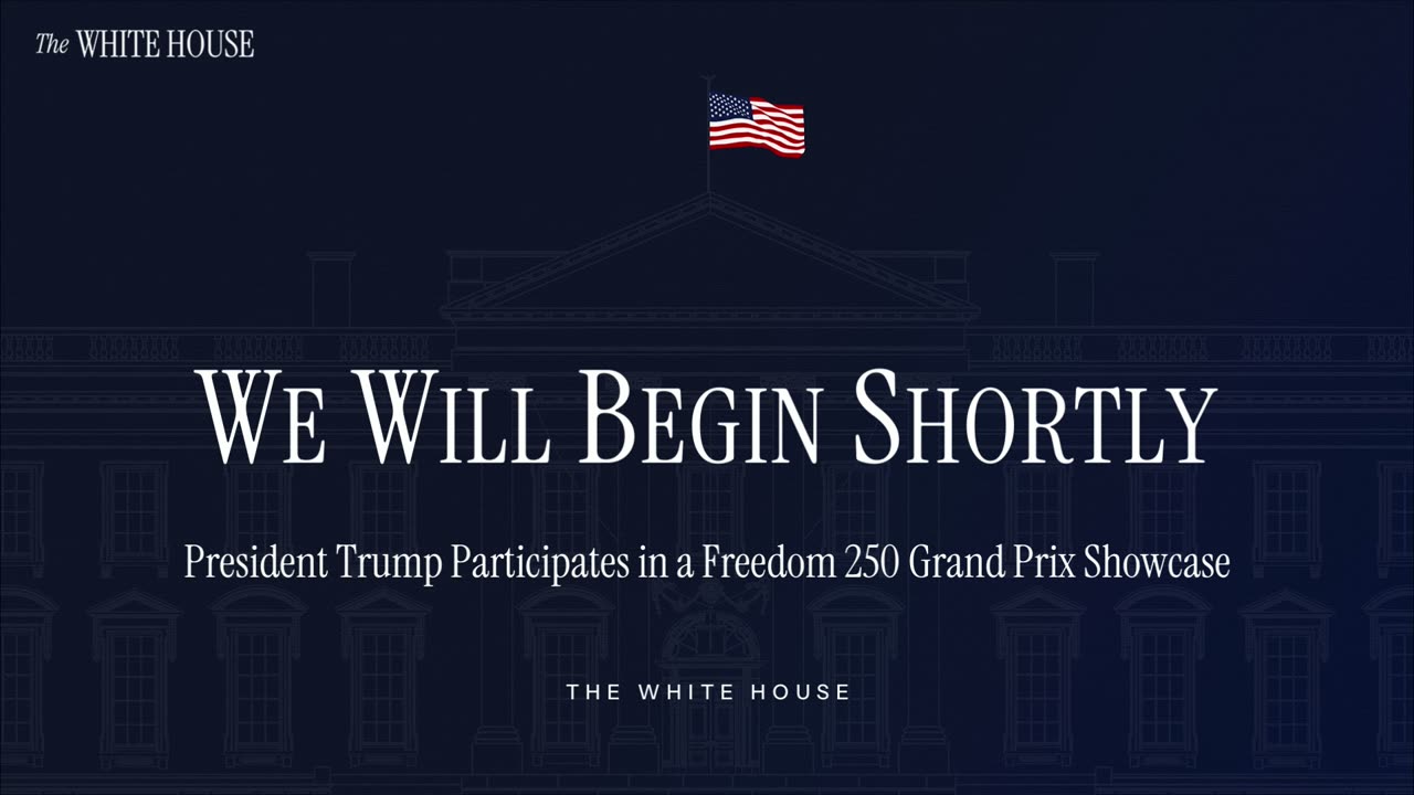 President Trump Participates in a Freedom 250 Grand Prix Showcase