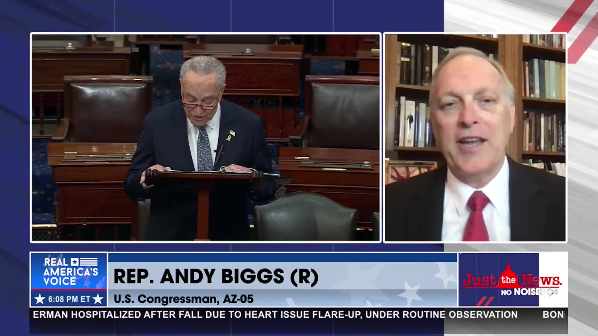 SCHUMER SHUTDOWN USED “FOR POLITICAL PURPOSES”