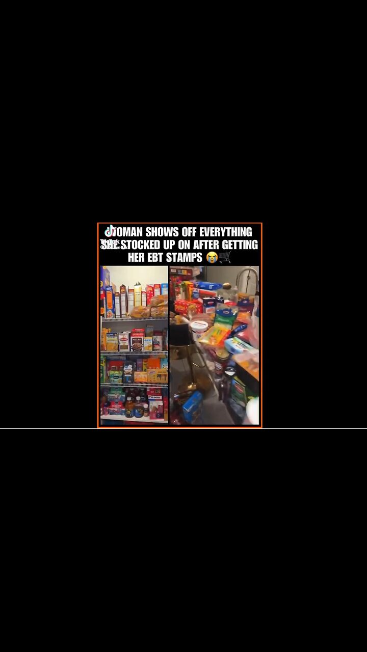 WOMAN SHOWS OFF what she Bought After Getting Her EBT Stamps - Taxpayers paid for