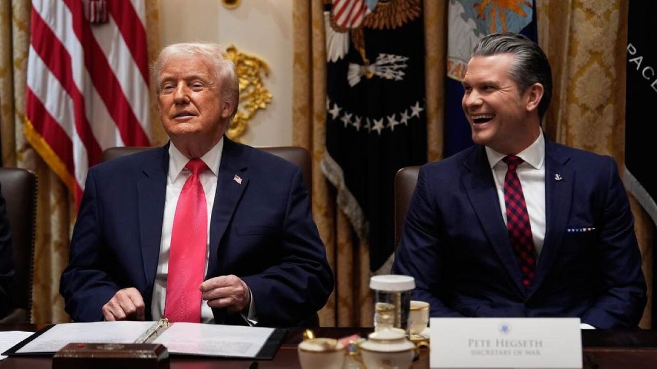CUE The Meltdown! Look On Pete Hegseths Face While Talking About Ending Narco-Terrorism Is PERFECT