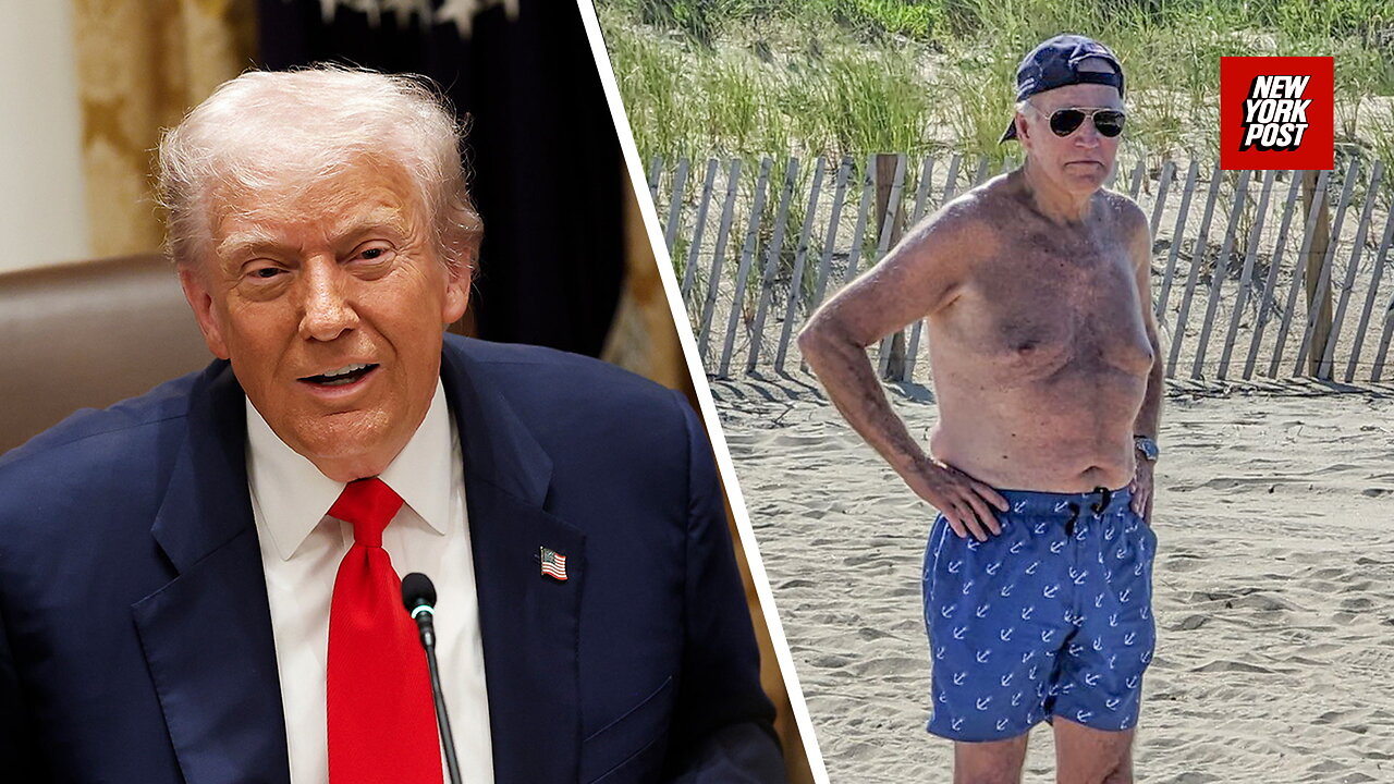 Somebody Told Him That He Looked Good in a Bathing Suit: Trump Jokes About Biden