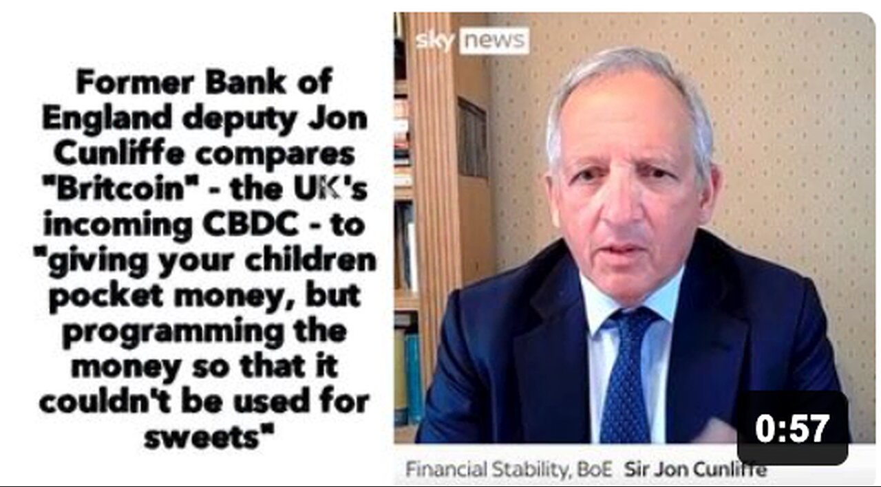 Former Bank of England deputy Jon Cunliffe on how Britcointhe UKs incoming CBDC - will be programmable