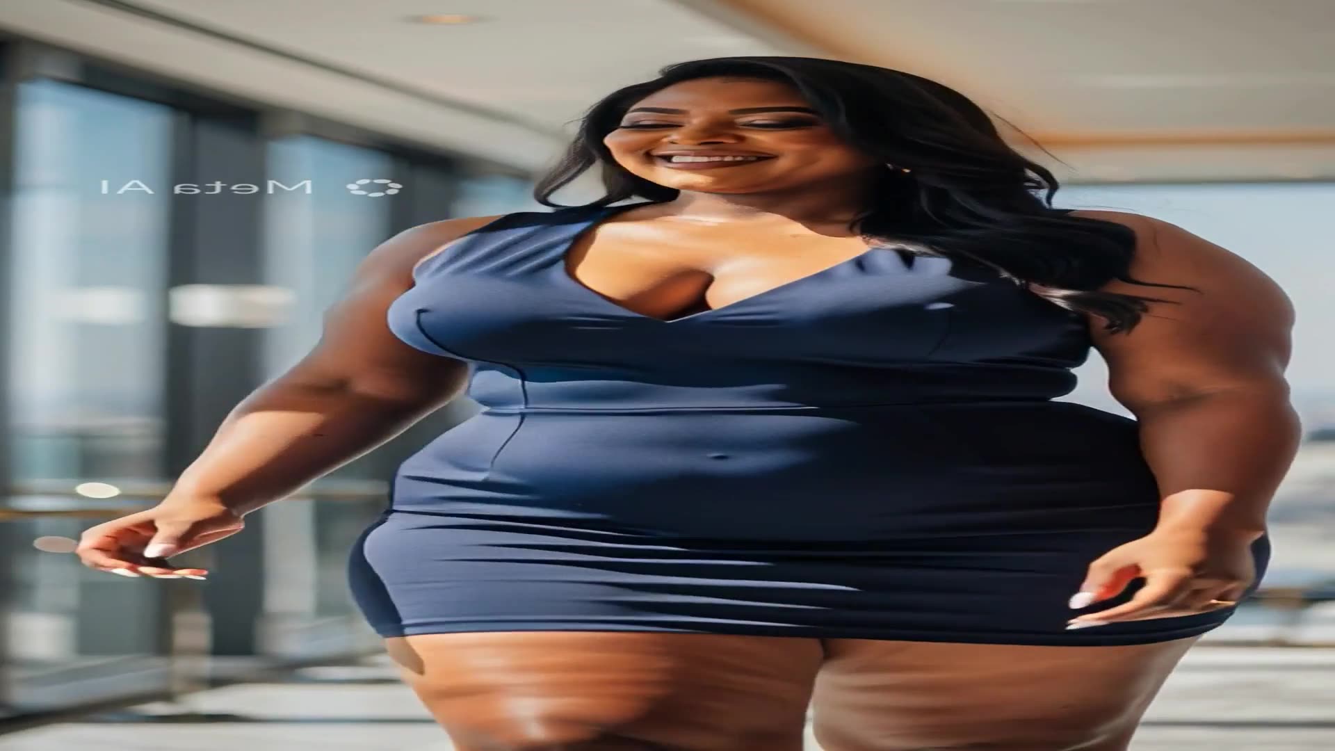 ✨ Girls Curvy Style 💎 AI Luxury Fashion Animation Video with Wide Hips