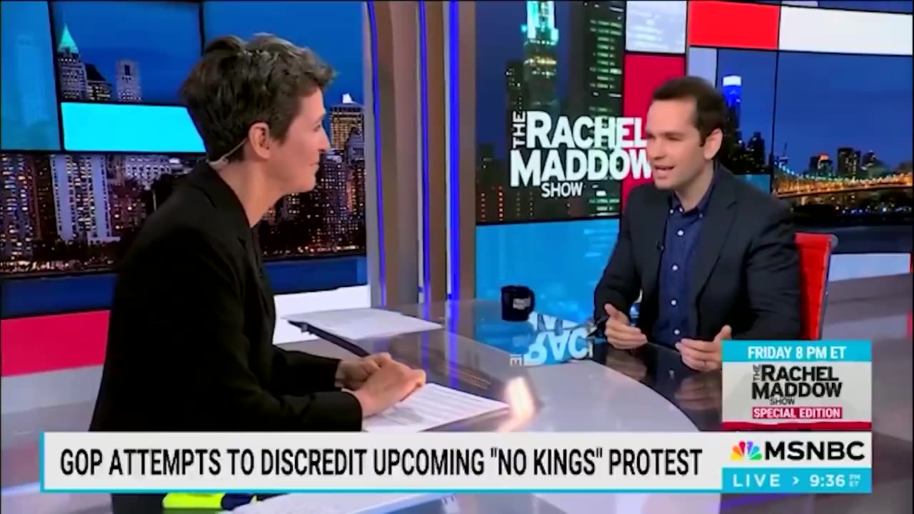 No Kings organizer calls protests “Most American thing since apple pie.