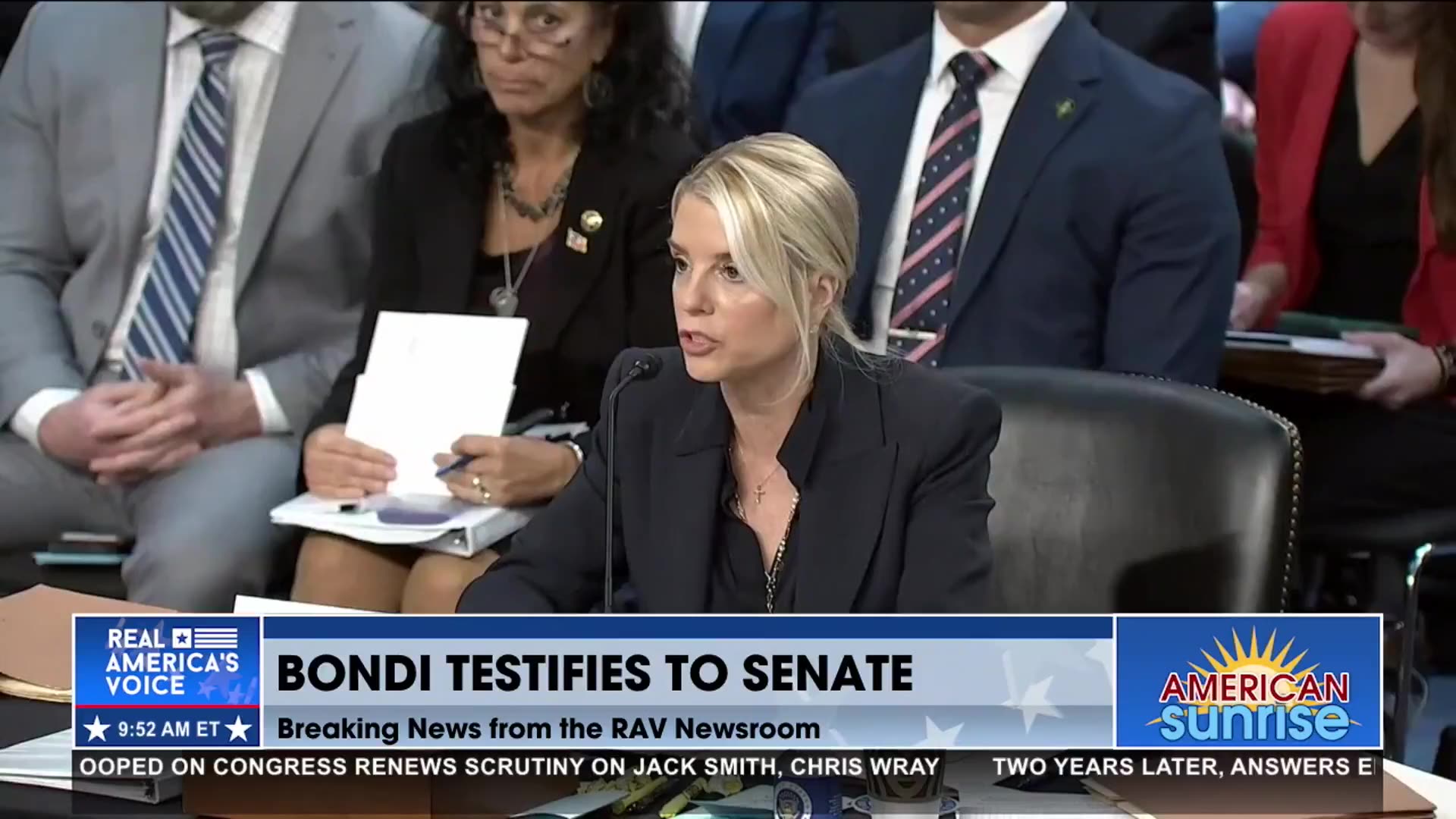 FIERY EXCHANGE WITH AG BONDI AND DURBIN