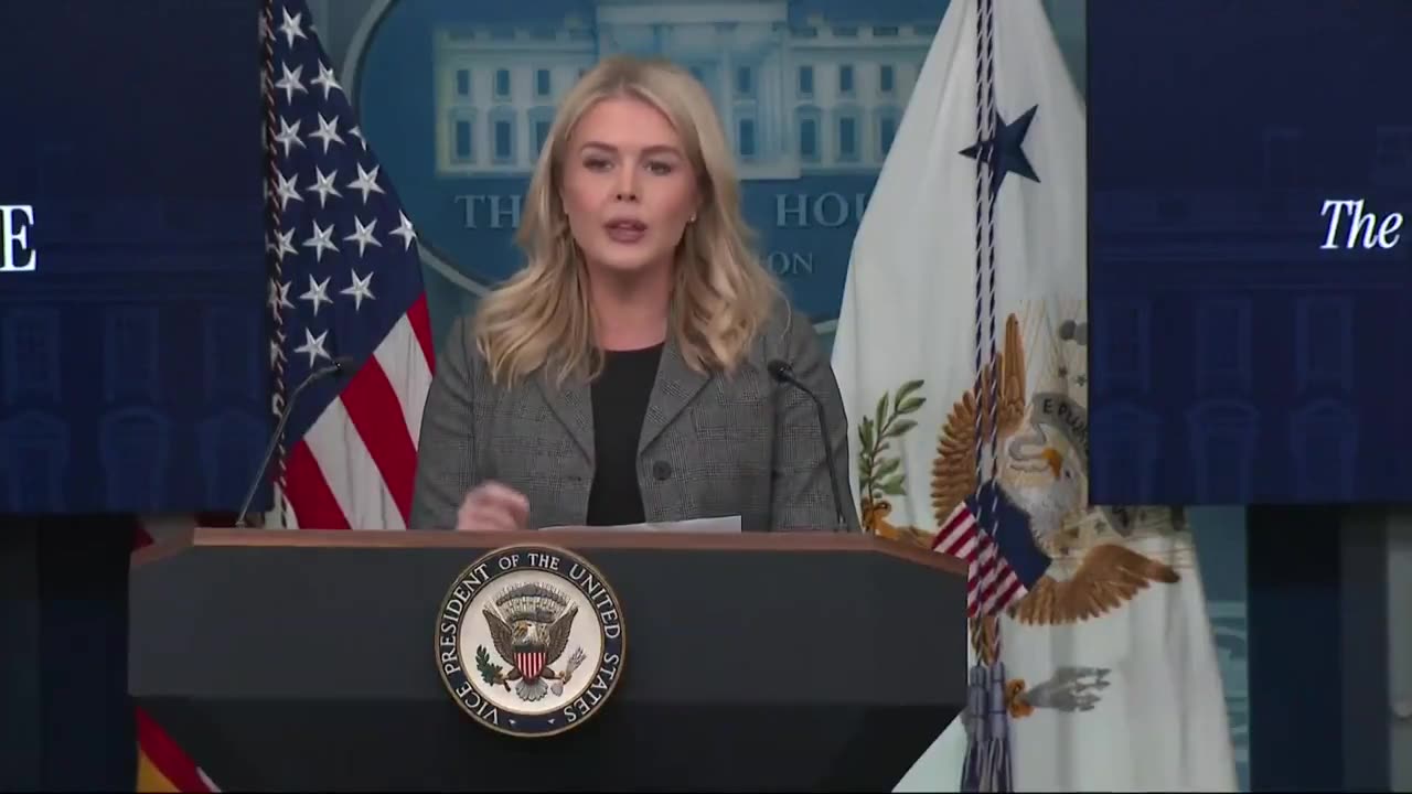 Press Sec Karoline Leavitt: NO free healthcare to illegal aliens.