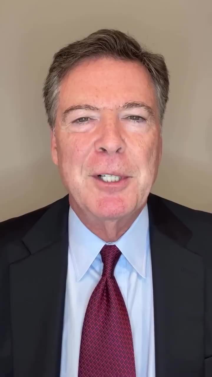 James Comey, who once hinted at the assassination of President Trump,