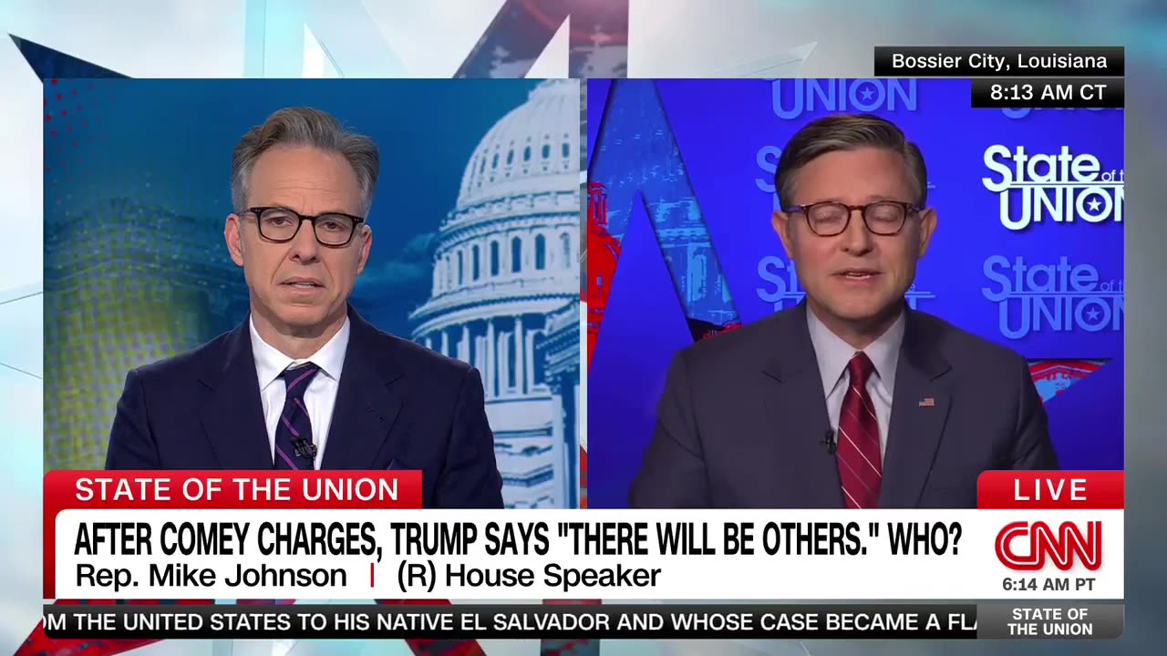 CNN host busts Mike Johnson on air for Jan. 6 theory: It wasnt a false flag operation