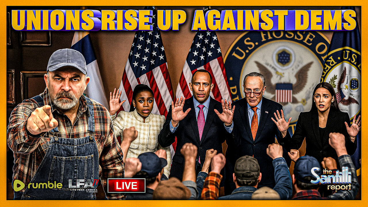 Major Unions Blame Democrats & Call For End To Crushing Shutdown [EP4780]