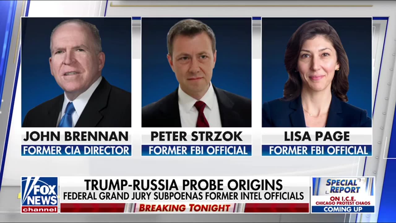 BREAKING! Former Intel officers subpoenaed in Trump-Russia investigation origins case
