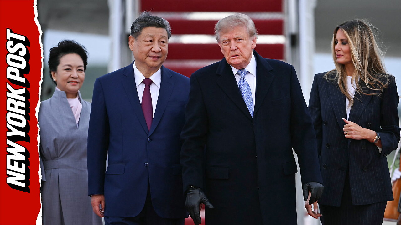 President Trump greets China's Xi Jinping at airport in historic move to kick off high-stakes D.C. visit thumbnail