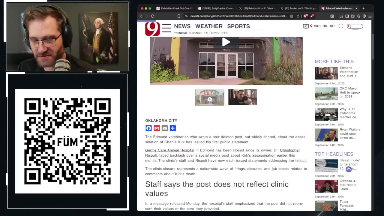 Veterinarian Who Celebrated Charlie Kirk Murder Closes His Business