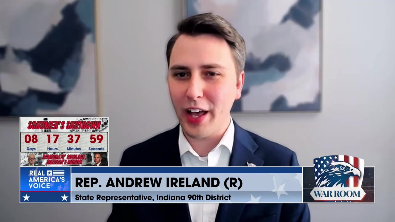 Rep. Andrew Ireland On The Redistricting Fight In Indiana: The Clock Is Ticking, We Only Have So Much Time To Get This Done