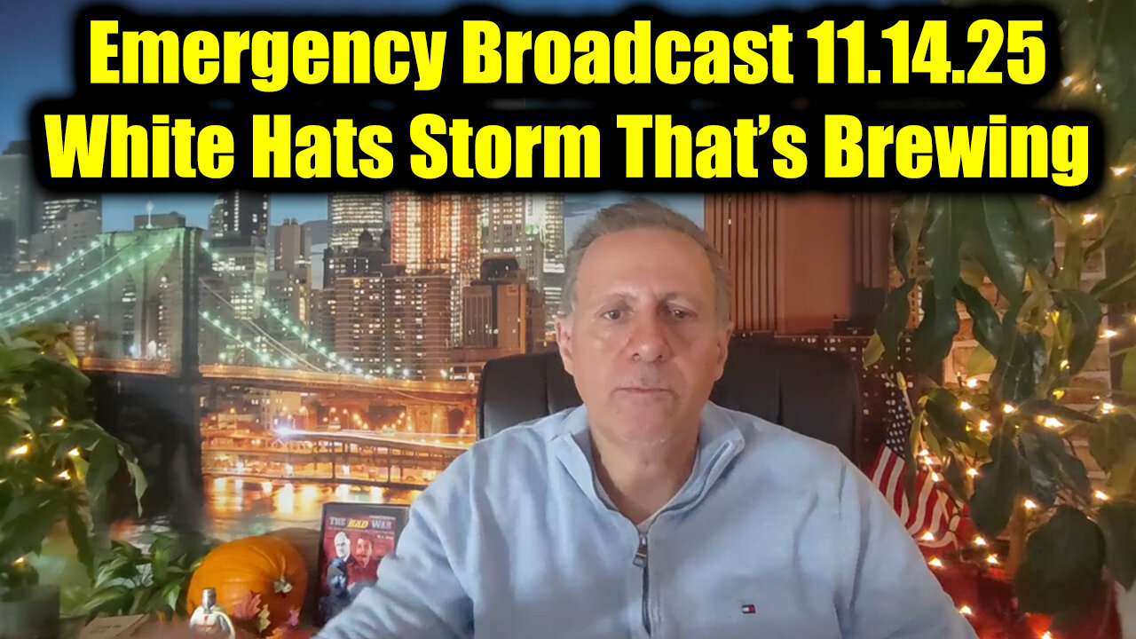Mike King Emergency Broadcast 11.14.25 - The White Hats Storm That’s Brewing