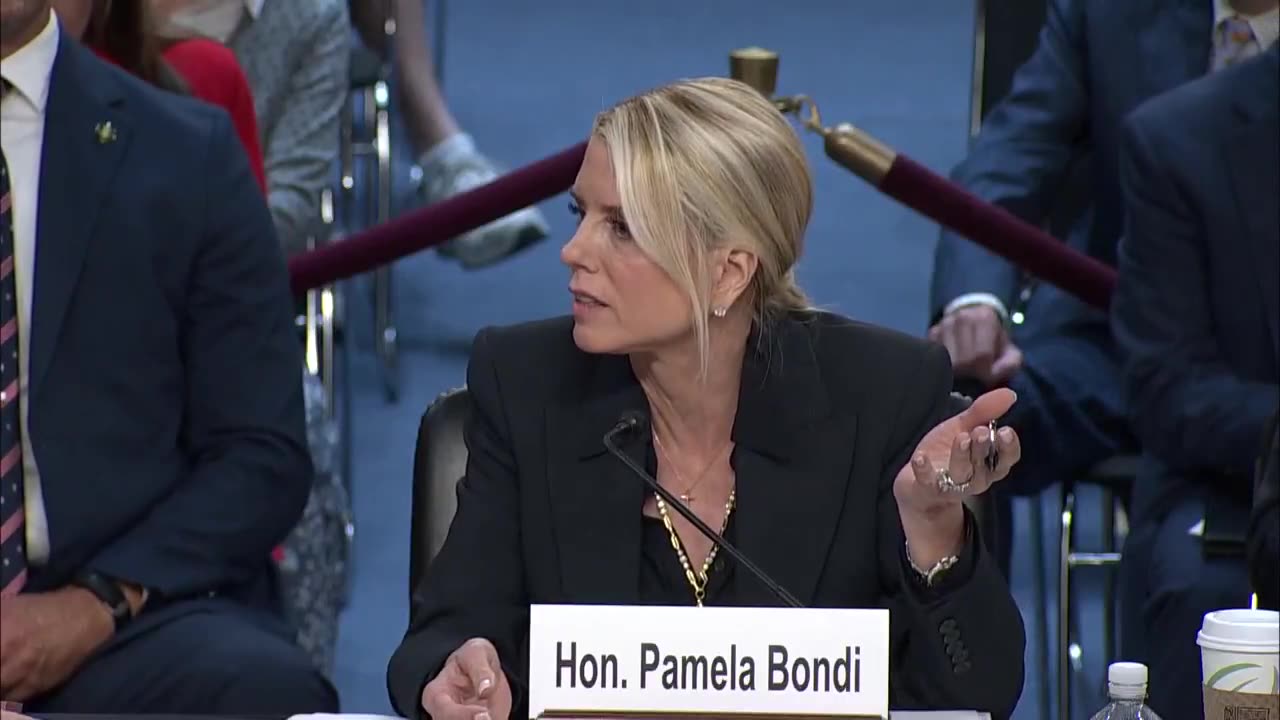 AG Pam Bondi: ….And Sen. Schiff, if you worked for me, you wouldve been fired.
