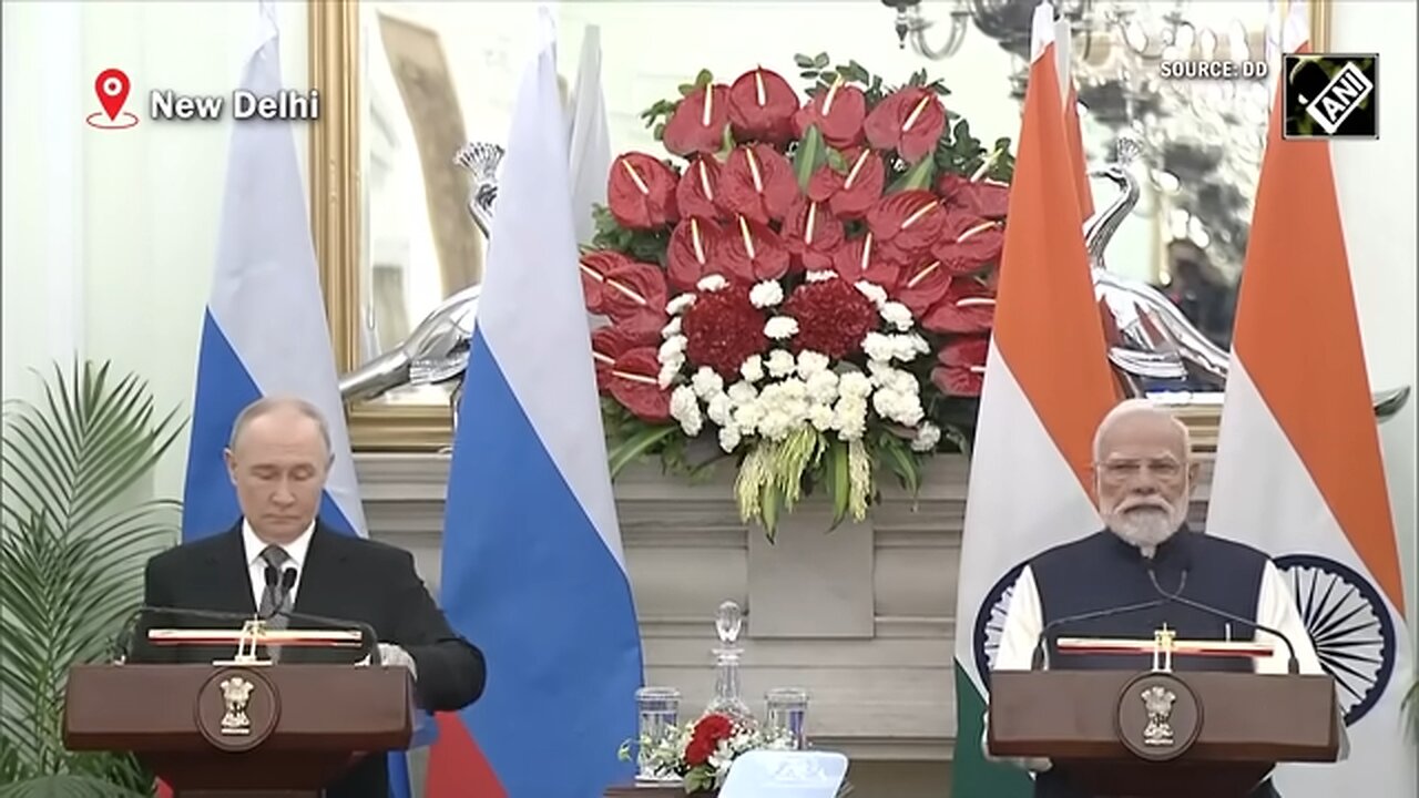PM Modi, President Putin witness India-Russia exchange of major bilateral agreements in New Delhi