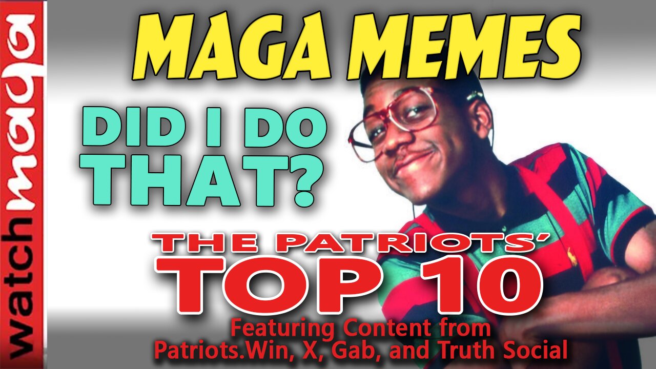 Did I Do That: PATRIOTS TOP 10 - Meme Montage Exposing Somali Immigration Chaos!