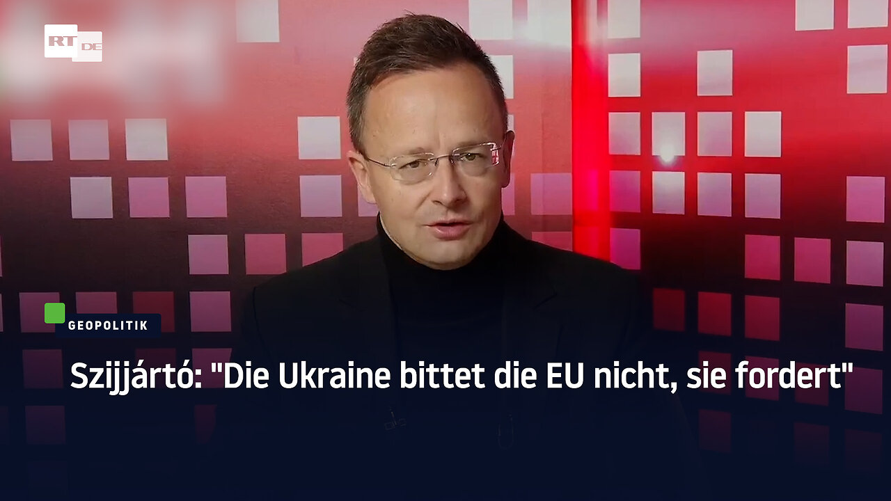 Szijjártó: Die Ukraine bittet die EU nicht, sie fordert