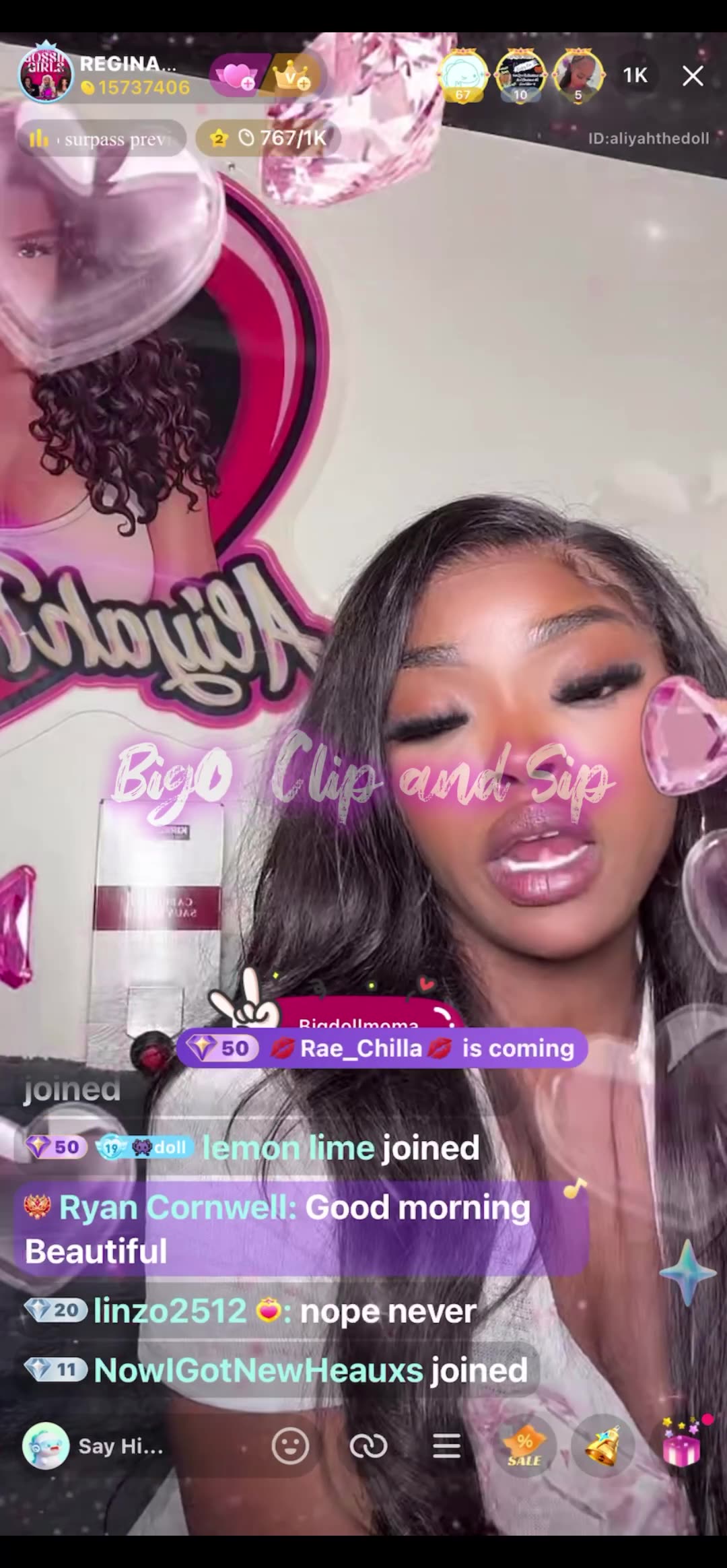 Liyah lines Papi n speaks on Barbies BBL n more 10/2/25 #bigoclipandsip