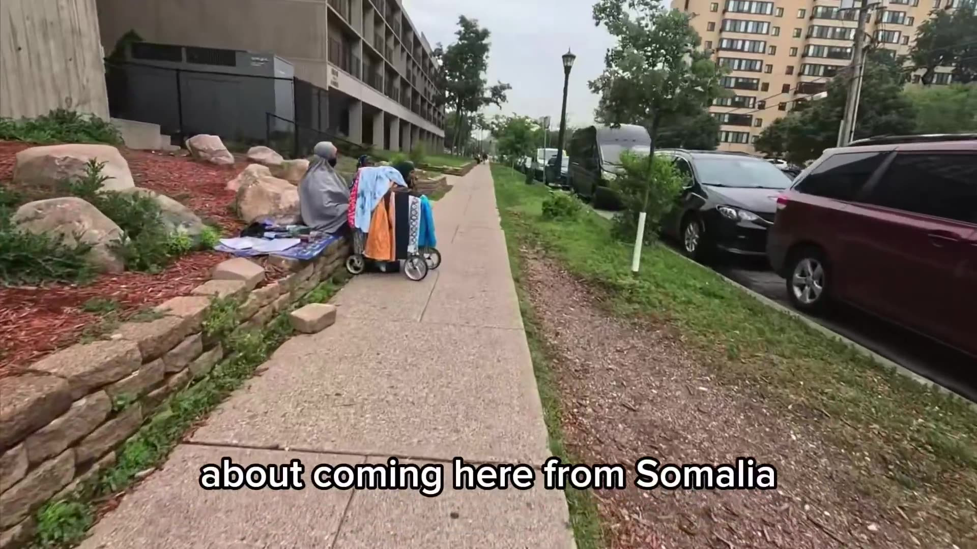 Nick walks straight into MNs Somali no-go zone and asks a local Whats it like being Muslim here?